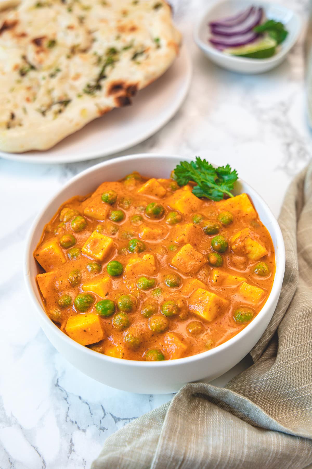 Matar Paneer (Full)