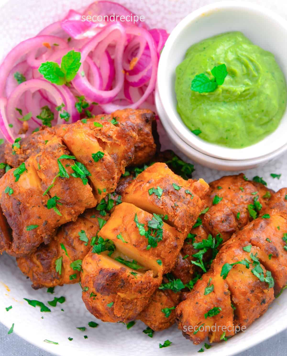 Mushroom Tikka (Half)
