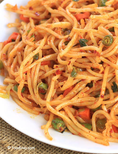 Schezwan Noodles (Full)